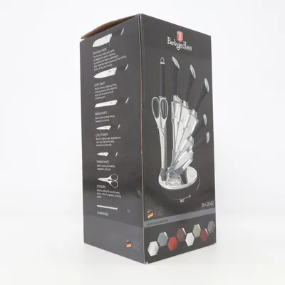Knife set (Black, Silver) from Berlinger Haus