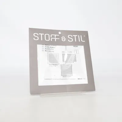 Symønster (Grå) fra Stoff & Stil Uld
