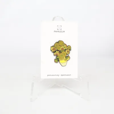 Pin (Sunflowers) from Pin & Pin Unknown metal