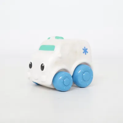 Toy car (White, Blue, Green) from Play Go