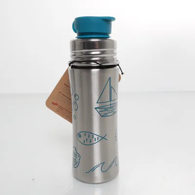 Termos (Silverfärgad, Blå) från Affenzahn