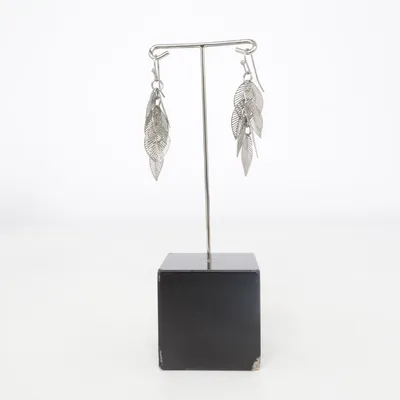 Örhängen (Silverfärgad) Okänd metall