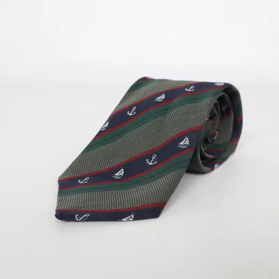 Stropdas (Groen, Blauw, Meerkleurig) van Derby Zijde