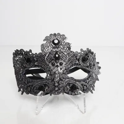 Maskerade masker (Sort)