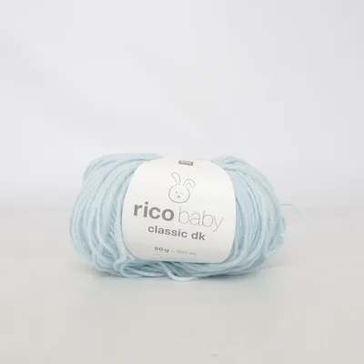 Garn (Blå) från Rico Design Akryl, Polyamid