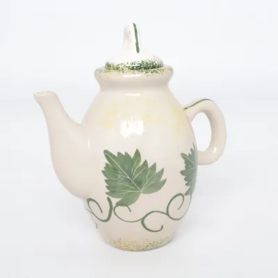 Teekanne (Beige, Grün, Mehrfarbig)