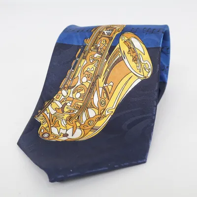 Stropdas (Blauw, Geel, Meerkleurig) van Fashion