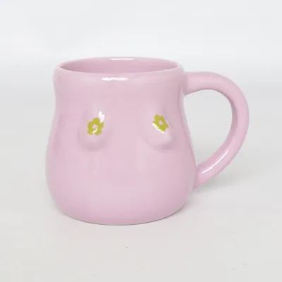 Mugg (Rosa, Grön)