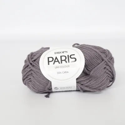 Garn (PARIS UNI COLOUR) från Drops Paris Bomull