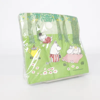 Servett (Grön, Flerfärgad) från Moomin