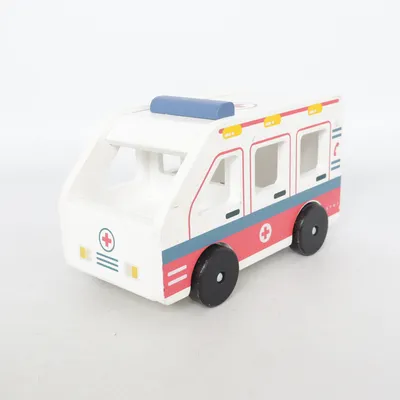 Leksaksbil (Vit, Röd, Blå) från Toys