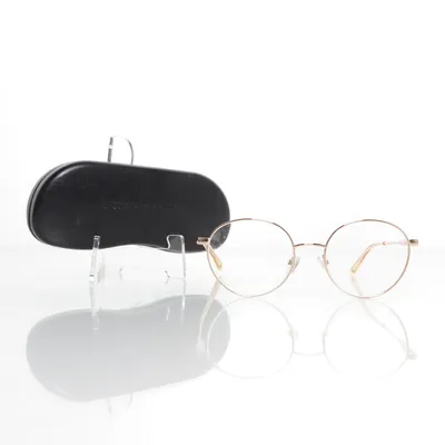 Glasögon (Transparent, Guldfärgad) från Blogger