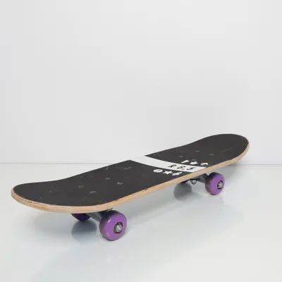 Skateboard (Black, Multicolored)