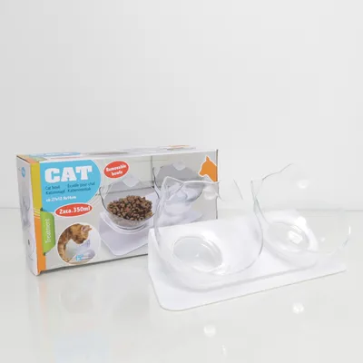 Feeding bowl (White, Transparent) from Mangas