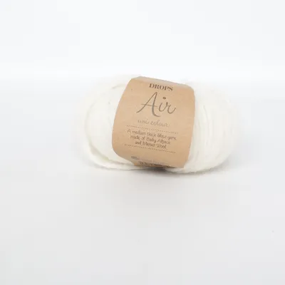 Yarn (Air) from Drops Design Alpaca wool, Polyamide