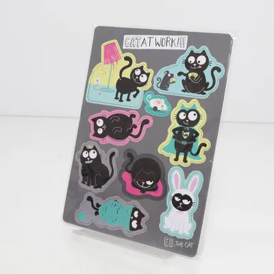 Stickers (Gray, Multicolored) from Moses