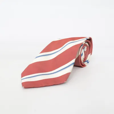 Tie (Red, White, Blue) from Gilberto Silk