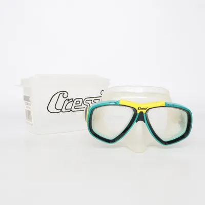 Diving mask (Black, Blue, Yellow) from Cressi
