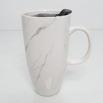 Termosmugg (Grå, Vit)