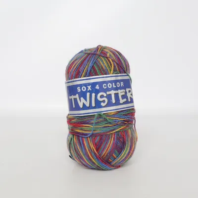 Yarn (Multicolored) from Twister Polyamide, Wool