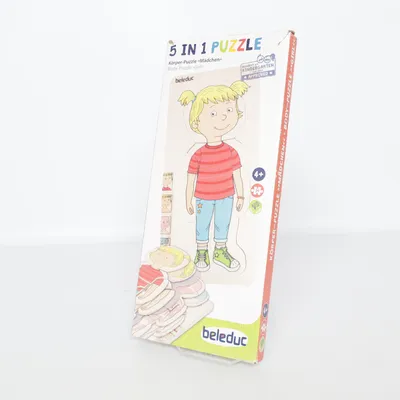 Pusselmatta (Röd, Blå, Grön) från Beleduc