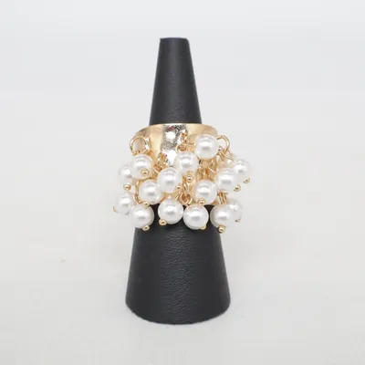 Bague (Or, Blanc) Métal inconnu