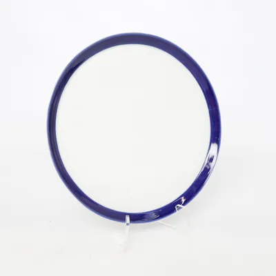 Plate (White, Blue) from Rosenthal