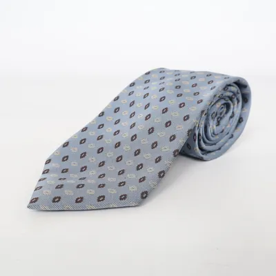 Cravate (Bleu, Marron, Beige) de Camicissima Soie