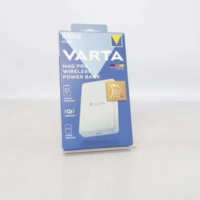 Powerbank (Mag Pro Wireless Power Bank) fra Varta