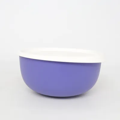 Skål (Blå, Hvid) fra Tupperware