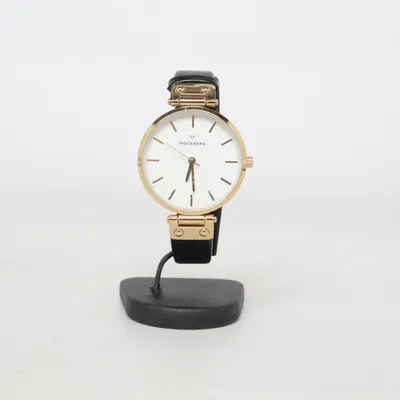 Wristwatch (Black, White, Gold) from Mockberg