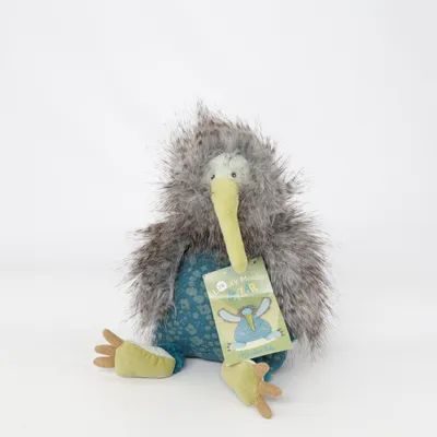 Zacht speeltje (Blauw, Grijs, Groen) van Moulin Roty Polyester