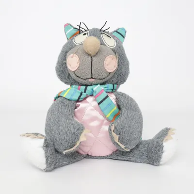Soft toy (Gray, Pink, Multicolored) from Kinder