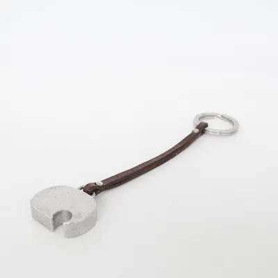 Nøglering (Brun, Sølv) fra Georg Jensen