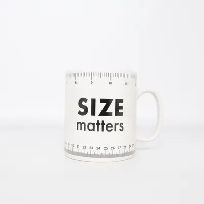 Tasse (Size Matters) de Paladone