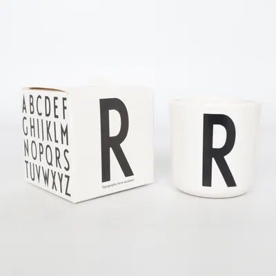 Tasse (Blanc, Noir) de Design Letters