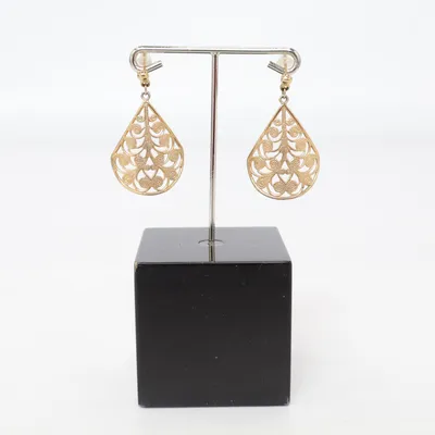 Earrings (Gold) Unknown metal