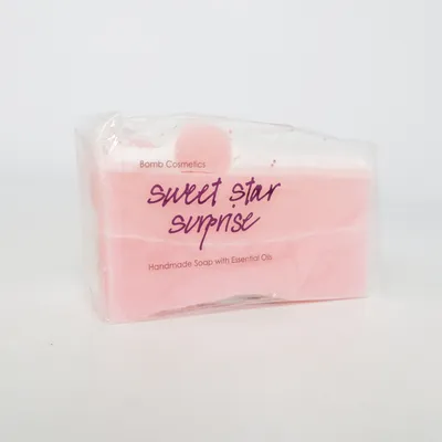 Soap bar (Sweet Star Surprise) from Bomb Cosmetics