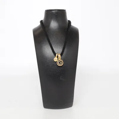 Necklace (Black) from Dyrberg/Kern Unknown metal