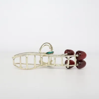 Hair clamp (Red, Silver, Green)