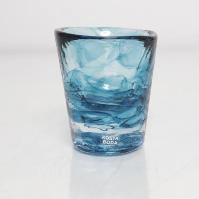 Shotglas (Blå) från Kosta Boda