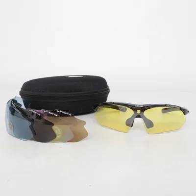 Sports glasses (Black, Yellow) from Living