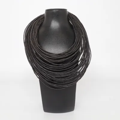 Ketting (Zwart) Onbekend materiaal