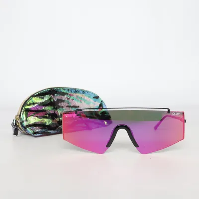 Sunglasses (Blue, Gold) from Quay Australia