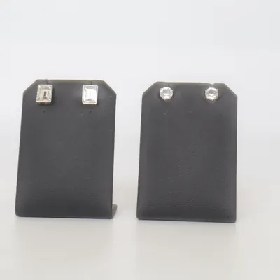 Øreringe (Sort) fra Swarovski Ukendt metal