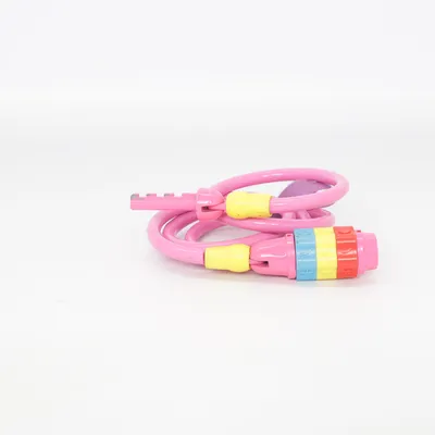 Fietsslot (Roze, Meerkleurig)