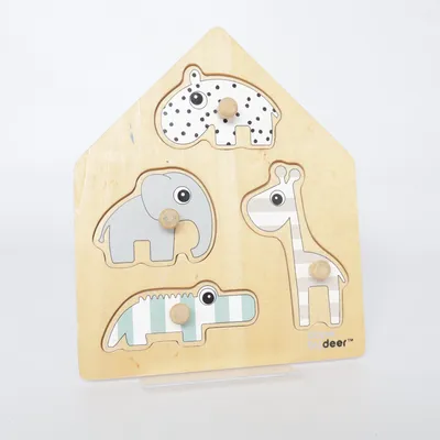 Aktivitetsleksak (Beige, Grå, Vit) från Done by Deer