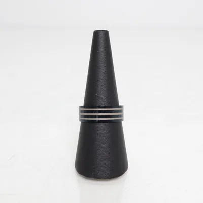 Ring (Svart, Grå) Okänd metall