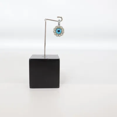 Pendentif (Bleu, Argent) Métal inconnu