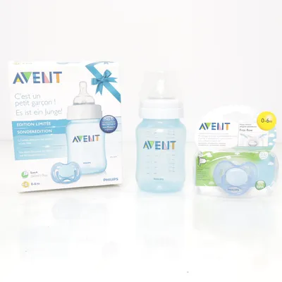Feeding bottle (Blue, Transparent) from Philips Avent